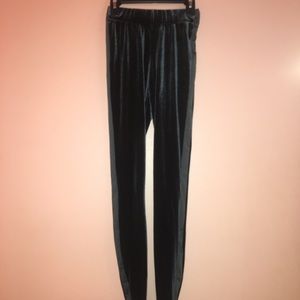 Aeropostale Size XS Velour/Velvet Leggings